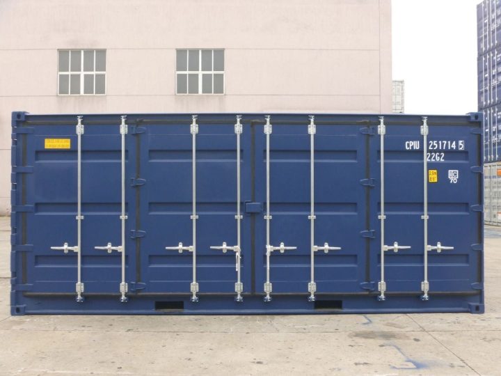 Container 20 pieds dry high cube open Side