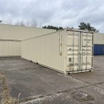Conteneur High Cube de 40 pieds beige