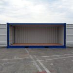 Container 20 pieds Dry high cube open Side