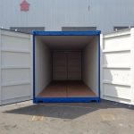 Container maritime 20 pieds dry double porte