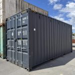 Conteneur High Cube 20 pieds, anthracite