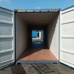 Container maritime 40 pieds high cube double porte