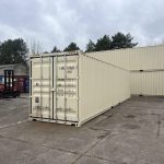 Conteneur High Cube de 40 pieds beige