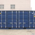 Container 20 pieds dry high cube open Side