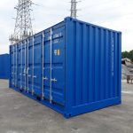 Container 20 pieds Dry high cube open Side